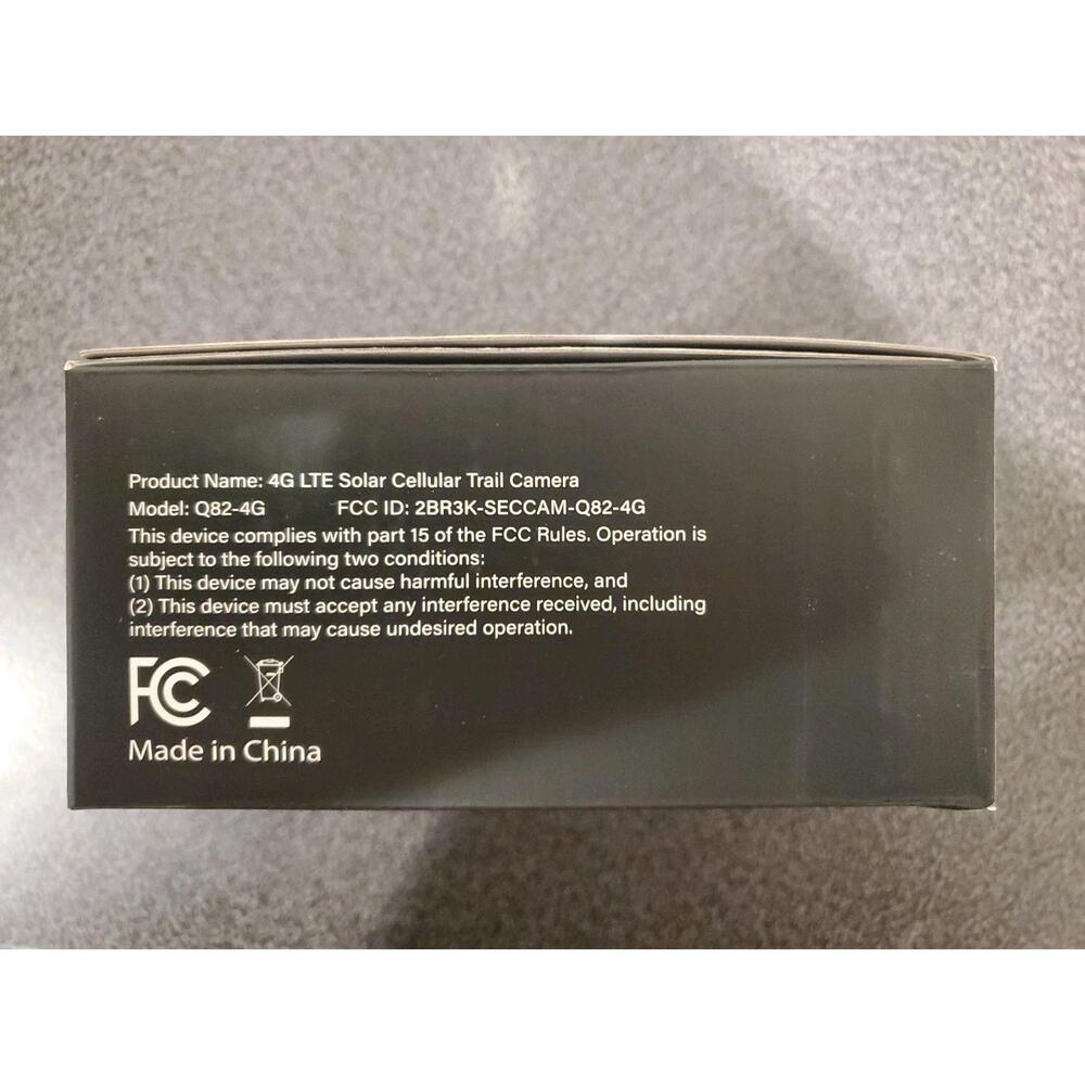 4G LTE Cellular Trail Camera Solar Powered (built In Sim Card) Two Way Talk! - Picture 5 of 5